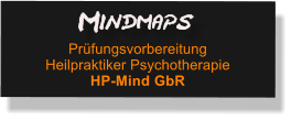 Prüfungsvorbereitung Heilpraktiker Psychotherapie HP-Mind GbR Mindmaps